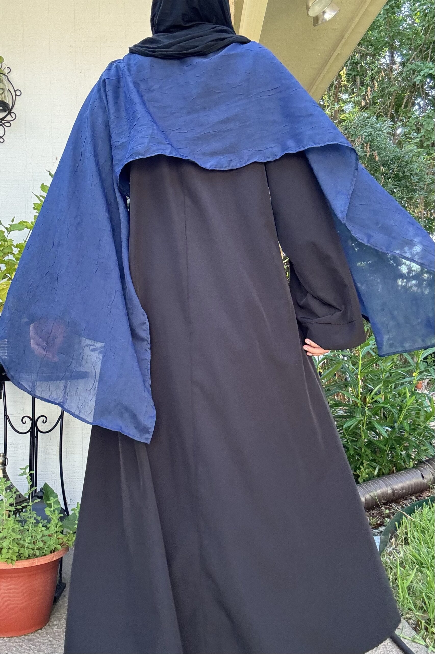 Shawl | Navy Blue - Image 3